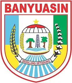 Coat of arms of Banyuasin Regency