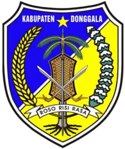 Coat of arms of Donggala Regency