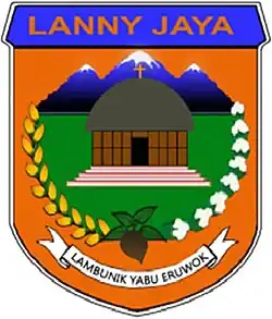Coat of arms of Lanny Jaya Regency