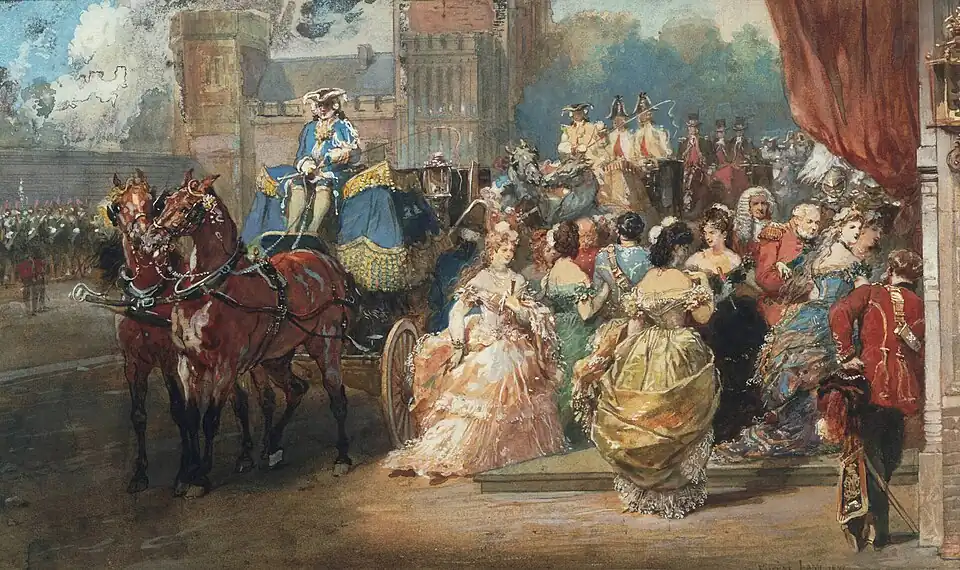 Entry to a Drawing Room at Marlborough House, 1871, Princeton University Art Museum