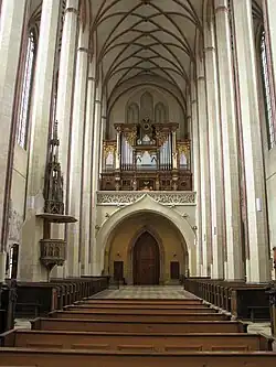 View of the organ