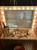 Larger than life vanity table display