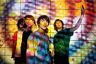 Late of the Pier in 2008