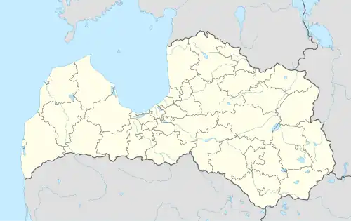 Daugavpils is located in Latvia