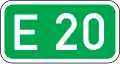European route number