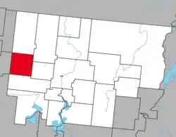 Location within Abitibi RCM