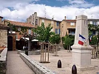 Square in Le Castellet