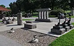 The Leavenworth Veterans Memorial was erected in 2013 to honor and remember service members who died during the Global War on Terror era.