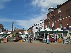 Image 26Leek, the district's largest town and administrative headquarters. (from Staffordshire Moorlands)