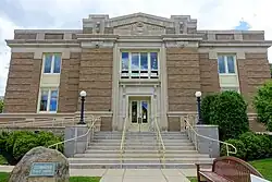 Leominster Public Library (1906–10), Leominster, Massachusetts.