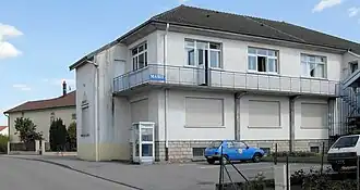 The town hall in Les Forges