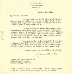 Letter from Helen Curtis to W.E.B. Du Bois, October 28, 1926.png
