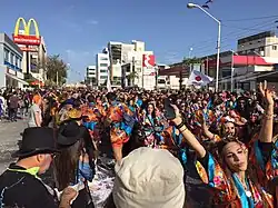 Kimono costumes in the 2016 carnival