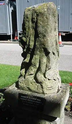 Remnant of Lincoln's Eleanor Cross
