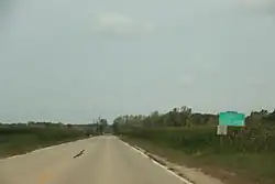 Sign for Little River