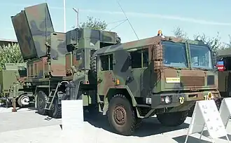 Radar of the trial batch on Jelcz P662D.35