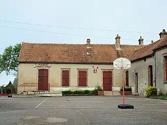The town hall in Lixy