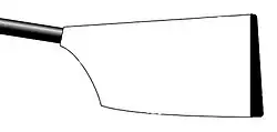 Image showing the rowing club's blade colours