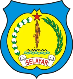 Coat of arms of Selayar Islands Regency