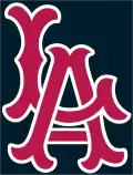 Los Angeles Angels logo from 1961-1965