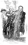 Louis Brandeis, political cartoon, January 31, 1916