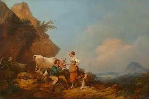 The Little Milkmaid, 1771