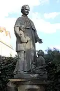 Statue in Lutomiersk Monastery, Poland