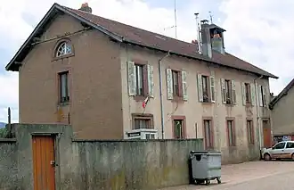 The town hall in Ménil-de-Senones
