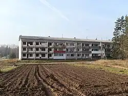 Apartment building in Dimzukalns