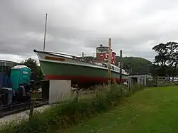 Lady of the Lake on the slip at Waterside