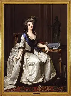 Jean-Louis Le Barbier&nbsp;[fr], portrait of Mélanie de Forbin-Gardanne, Marquise de Villeneuve-Flayosc (1759-1841)