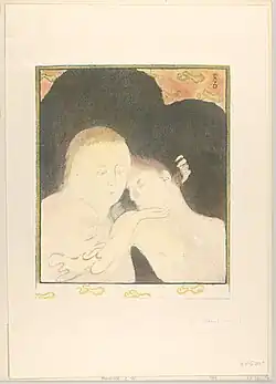 Madeleine (Deux têtes) (Tendresse) (1893), by Maurice Denis, Metropolitan Museum of Art, New York