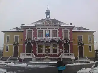 The town hall in Douvaine