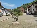 Mambach, goat with chapel (die Maria Frieden Kapelle)