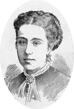 Manuela de los Herreros i Sorà in 1879