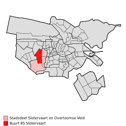 Slotervaart as part of Amsterdam