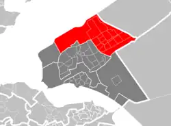 Location of Almere Buiten