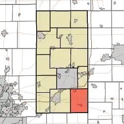 Location in Madison County