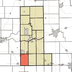 Location in Miami County