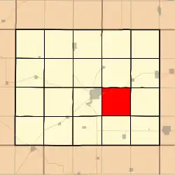 Location in Crawford County