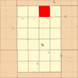 Location in Antelope County