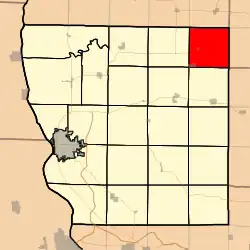 Location in Adams County
