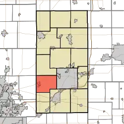 Location in Madison County