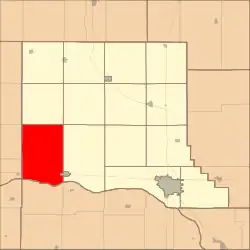 Location in Dodge County