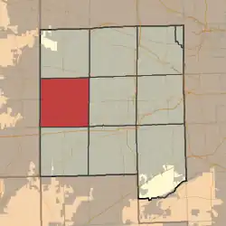 Location in DuPage County