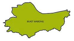 Location of Bukit Mabong