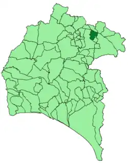Location of Concello de Corteconcepción