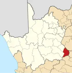 Location in the Northern Cape