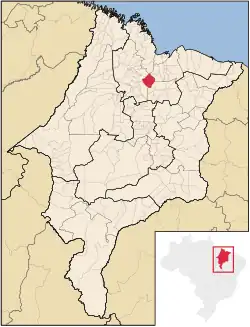 Location in Maranhão