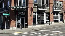 Photograph of the exterior of a building